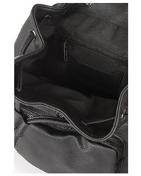 Topshop Bandit Backpack Black