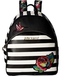 Betsey Johnson Belle Rose Large Backpack Backpack Bags