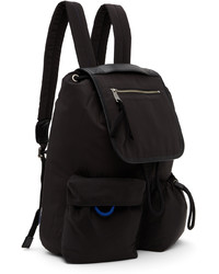 Ader Error Black Flap Backpack