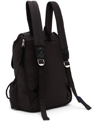 Ader Error Black Flap Backpack