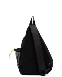 MSGM Black Logo Mono Backpack