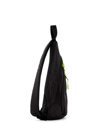 MSGM Black Logo Mono Backpack