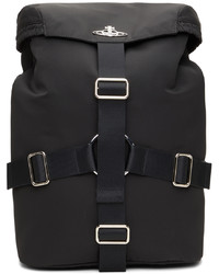 Vivienne Westwood Black Recycled Tom Backpack
