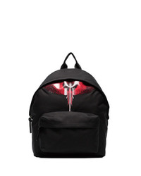 Marcelo Burlon County of Milan Black Red Wing Backpack