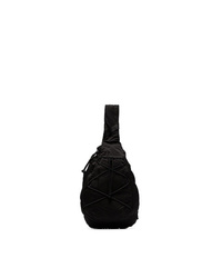 CP Company Black Single Strap Backpack
