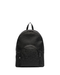 Alexander McQueen Black Skull Jacquard Backpack