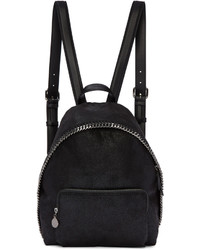 Stella McCartney Black Small Falabella Backpack