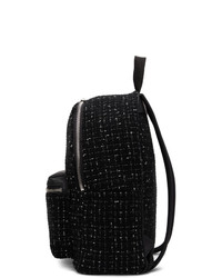 Amiri Black Tweed Classic Backpack