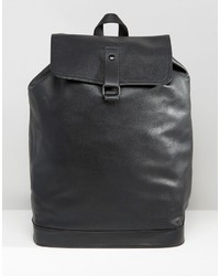 Asos Brand Smart Backpack With Sleek Fastening