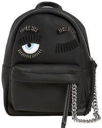Chiara Ferragni Piercing Flirting Eyes Mini Backpack