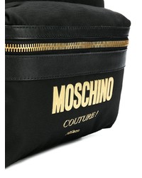 Moschino Embossed Logo Backpack