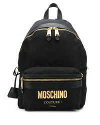 Moschino Embossed Logo Backpack