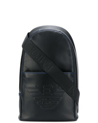 Emporio Armani Embossed Logo Backpack