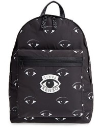Kenzo Essential Classic Eye Backpack Black