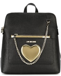 Love Moschino Heart Detail Backpack
