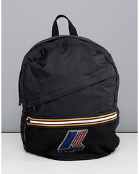 K-Way Le Vrai 30 Francois Packaway Backpack In Black