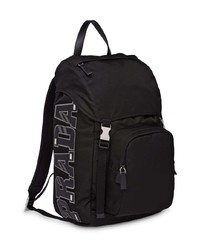 Prada Logo Appliqu Backpack
