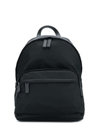 Prada Logo Patch Backpack