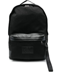 Calvin Klein Jeans Logo Patch Zip Up Backpack