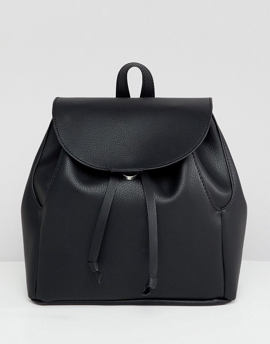 asos black backpack