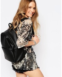 Glamorous Minimal Backpack In Black