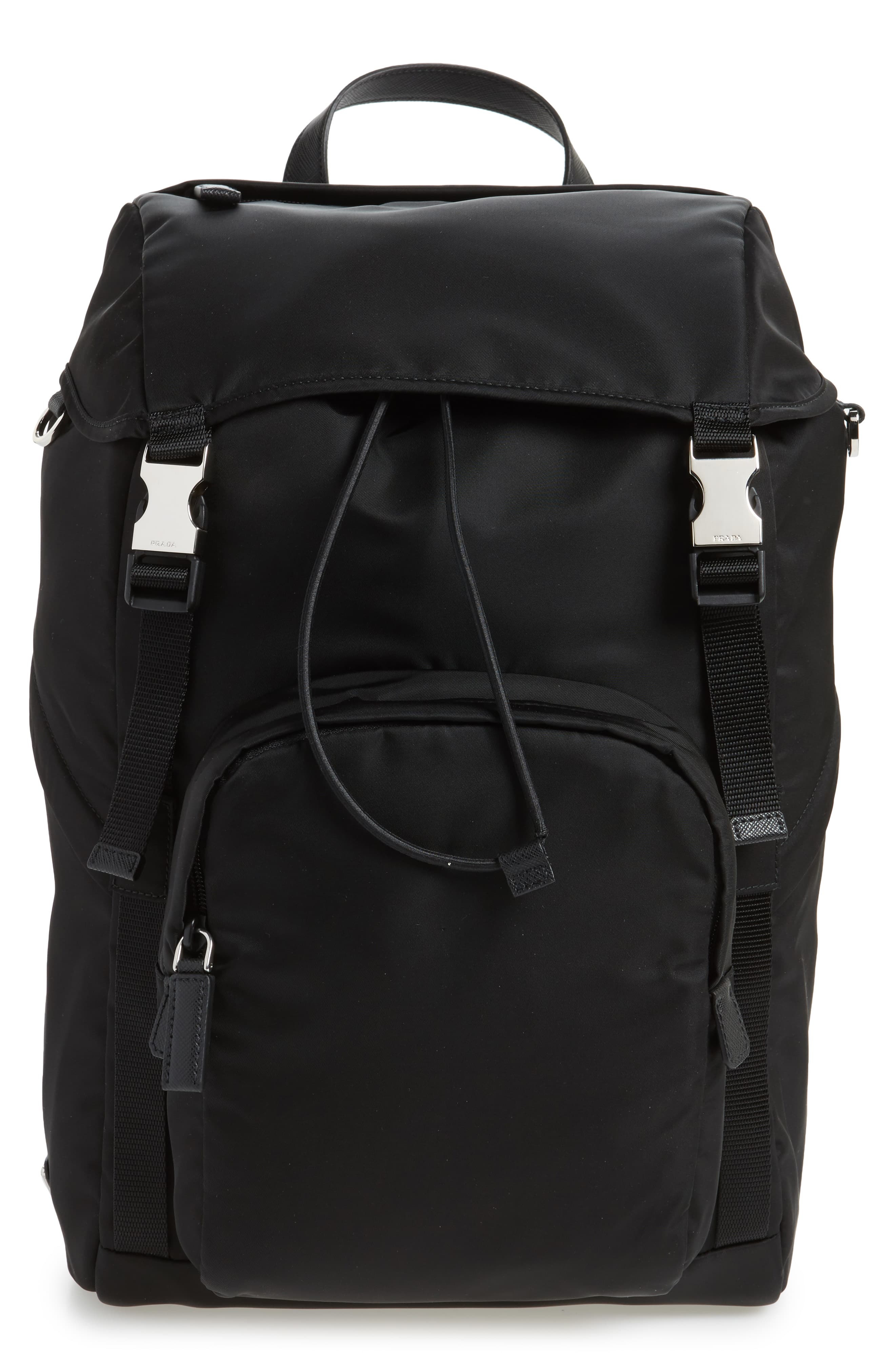 Prada Montagna Flap Backpack, $1,420 | Nordstrom | Lookastic