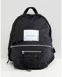 Cheap Monday Multi Pocket Backpack With Patch