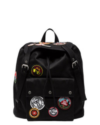 Saint Laurent Noe Backpack With Multicoloured Patches