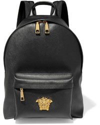 Versace Palazzo Brushed Pvc Backpack Black