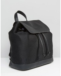 Pieces Mesh Backpack With Foldover Top