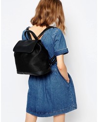 Pieces Mesh Backpack With Foldover Top