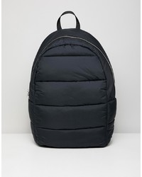 Weekday Puff Backpack In Black