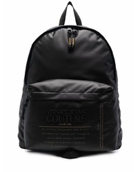 VERSACE JEANS COUTURE Raised Logo Zip Around Backpack