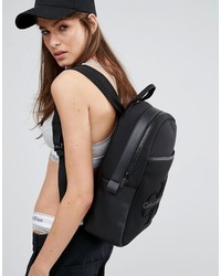 Calvin Klein Re Issue Backpack With Faux Shearling