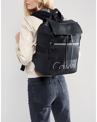 Calvin Klein Re Issue Fold Over Scuba Backpack