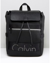 Calvin Klein Re Issue Fold Over Scuba Backpack