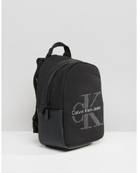 Calvin Klein Re Issue Mini Backpack With Gray Shearling