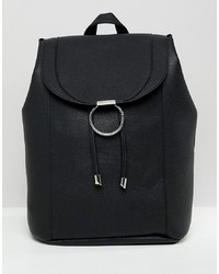New Look Ring Detail Backpack