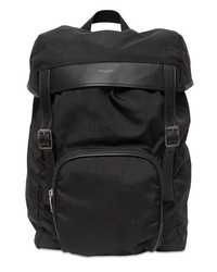 Saint Laurent Nylon Drawstring Backpack