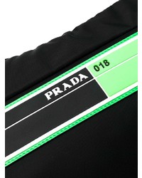 Prada Side Logo Patch Backpack