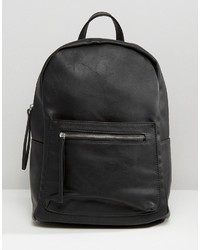 Pieces Simple Backpack With Zip Pocket