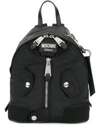 Moschino Small Zip Front Backpack