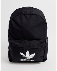 adidas Originals Trefoil Logo Backpack In Black