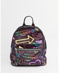 Jaded London Velvet Neon Signs Backpack