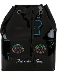 Yazbukey Private Eyes Patch Backpack