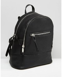 Mango Zip Detail Backpack