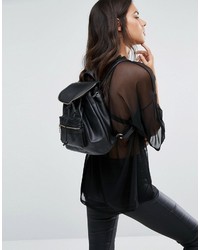 Boohoo Zip Detail Backpack