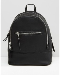 Mango Zip Detail Backpack
