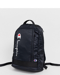 Champion Zip Up Backpack In Black