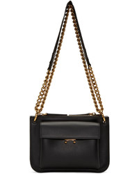 Marni Black Grey Bandoleer Bag